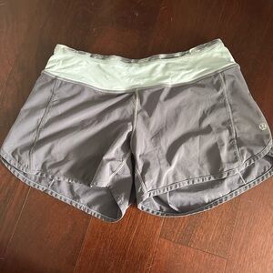 Lululemon Gray Women's Size 4 Running Shorts